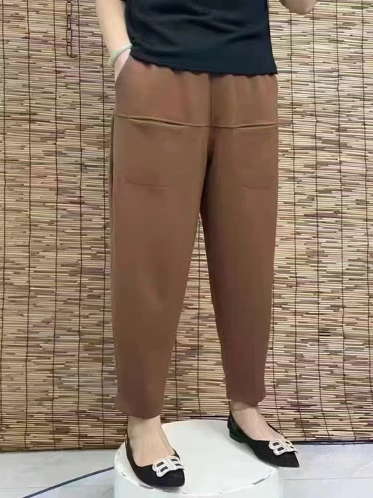 【丽人坊】秋季新款 宽松哈伦裤  休闲百搭显瘦 舒适