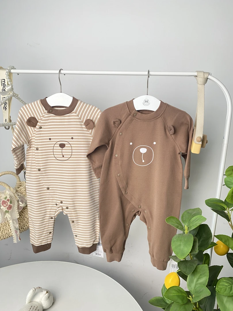 【0881】米乐熊  卡通哈衣  8119