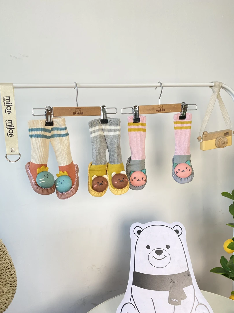 【4060】米乐熊 卡通地板鞋袜