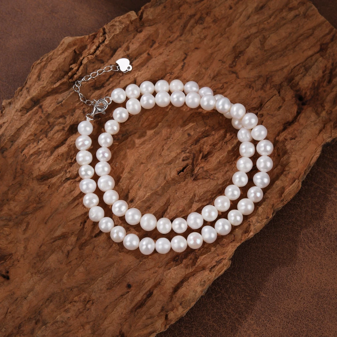 【GENEDI珠迪】淡水珍珠项链经典素链款6-6.5mm