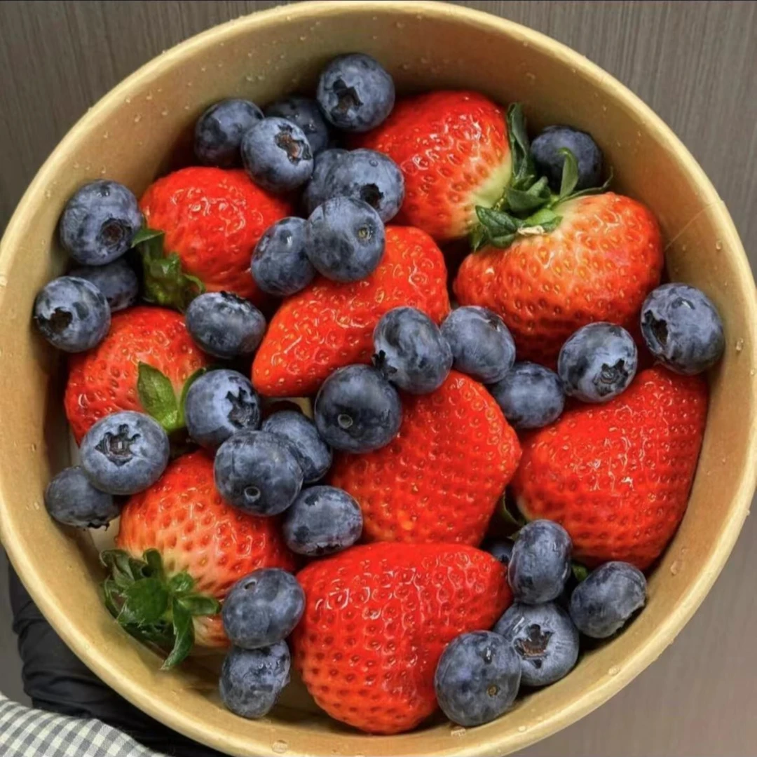 (新鲜双拼）草莓加蓝莓1盒