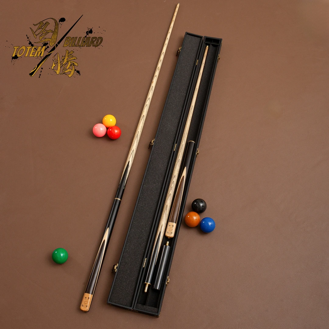 DLP木方牌精选白蜡木3/4分体小头杆斯诺克中式黑八花式九球波茨杆