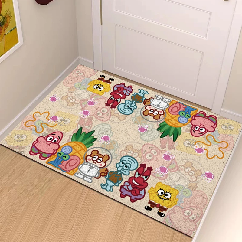 【西域猫】比奇堡全家福家用入户门进门防滑除尘垫玄关门口蹭脚耐磨