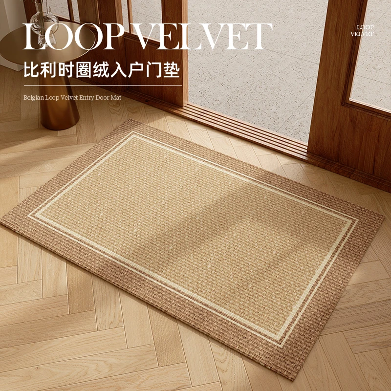 入户门地垫门垫门口地毯脚垫玄关客厅进门可裁剪蹭土高级耐脏防滑