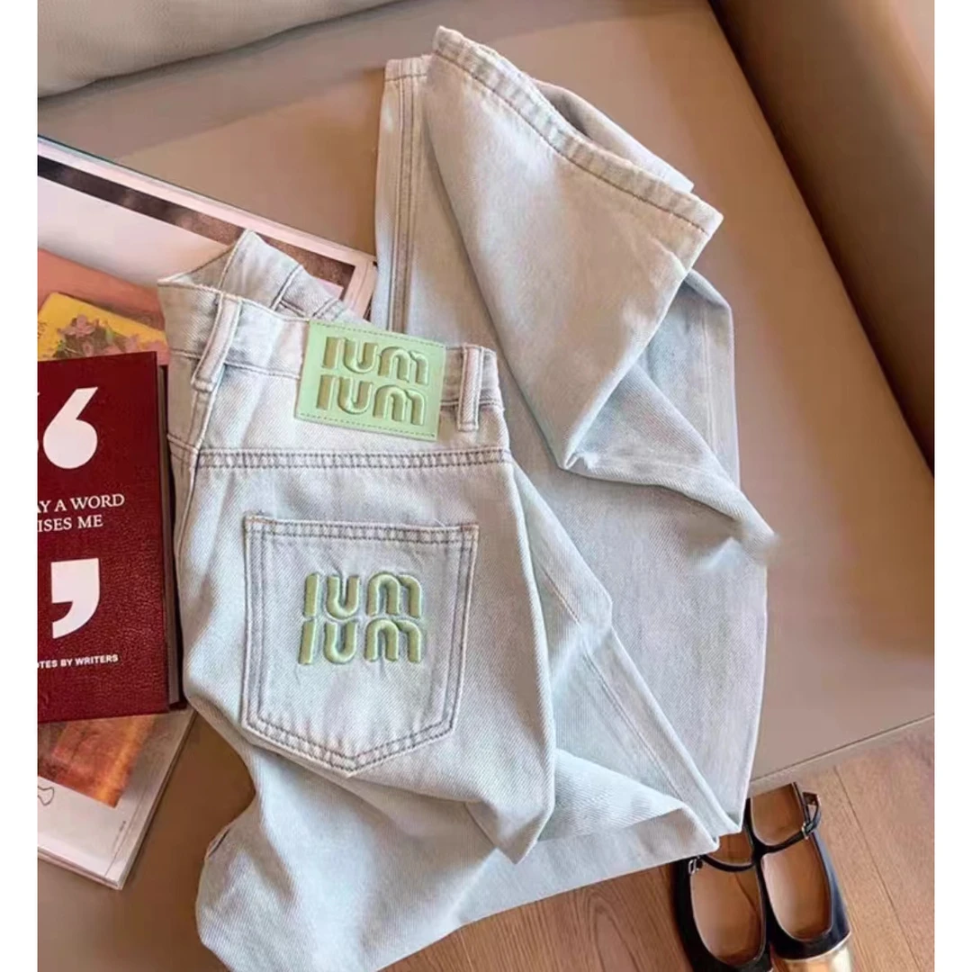 【201-300】【默认瑕疵】牛仔裤显瘦直筒时尚百搭弹力破洞修身小脚