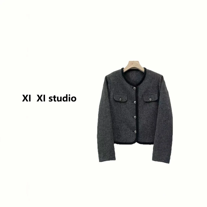 【汐汐女装】韩系小个子气质质感小香外套 3561