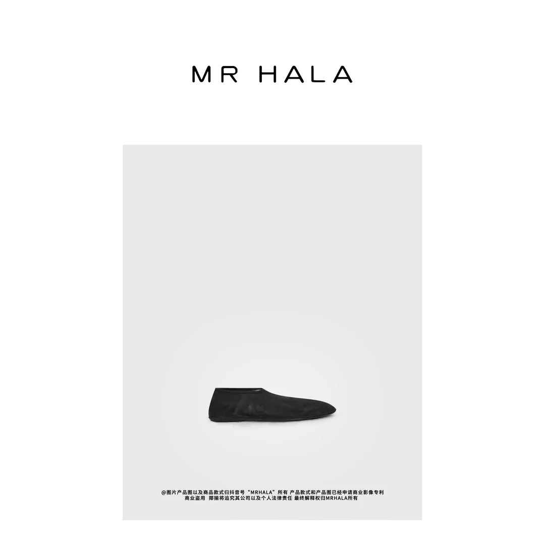 MRHALA 谷凰真皮大底双层网单鞋女 YX3401