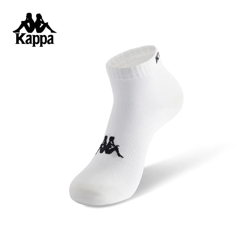 Kappa卡帕背靠背2025新款简约运动复古休闲低腰袜情侣跑步袜子男