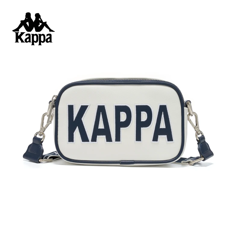 Kappa卡帕背靠背包包女式2025新款运动单肩包女斜挎包复古小方包