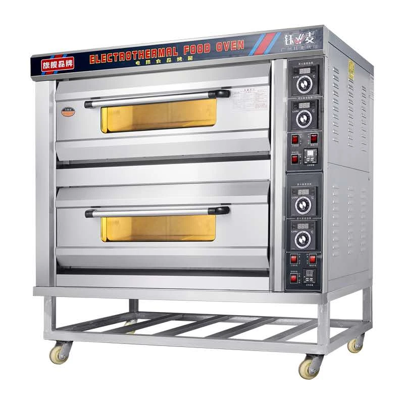 二层四盘仪表商用电热款烤箱