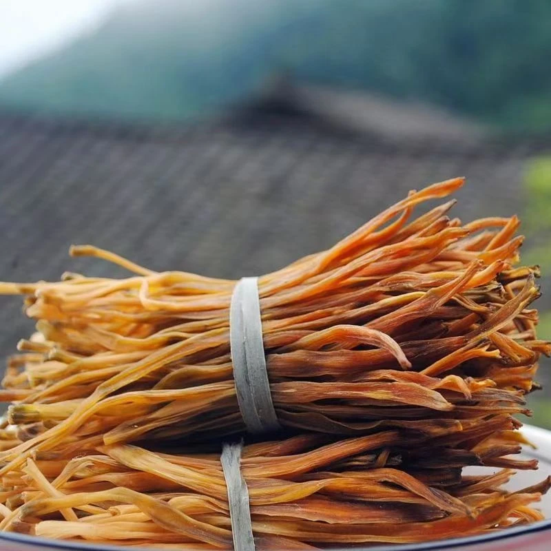 【秋田里】小罗代卖  传统自然晒干 干黄花 无盐