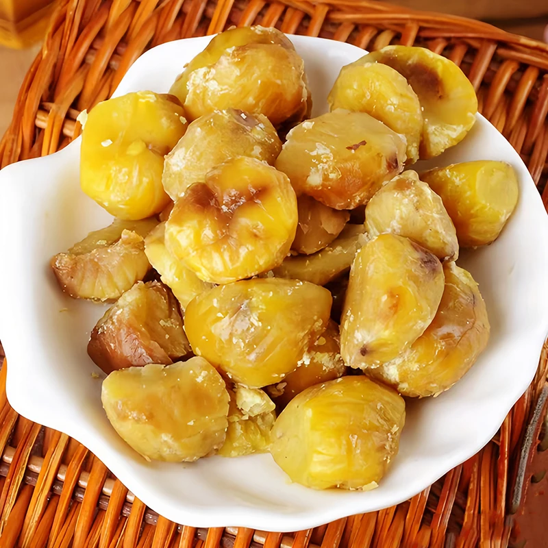 即食手工板栗甜栗开袋即食软糯去皮手工仁追剧优质食用广西特产