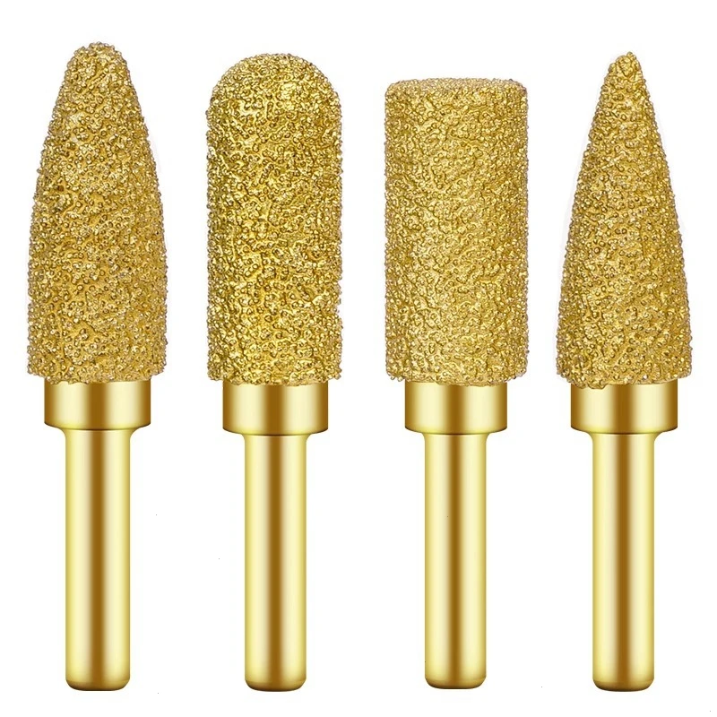 金刚石钎焊内铣刀磨头硬质合金旋转锉手电钻金钢砂瓷砖石材打磨钻