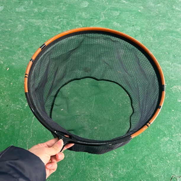 新品鲫鱼一体抄网头网兜仿竹鱼抄网兜防挂钩速干单头全套一整套