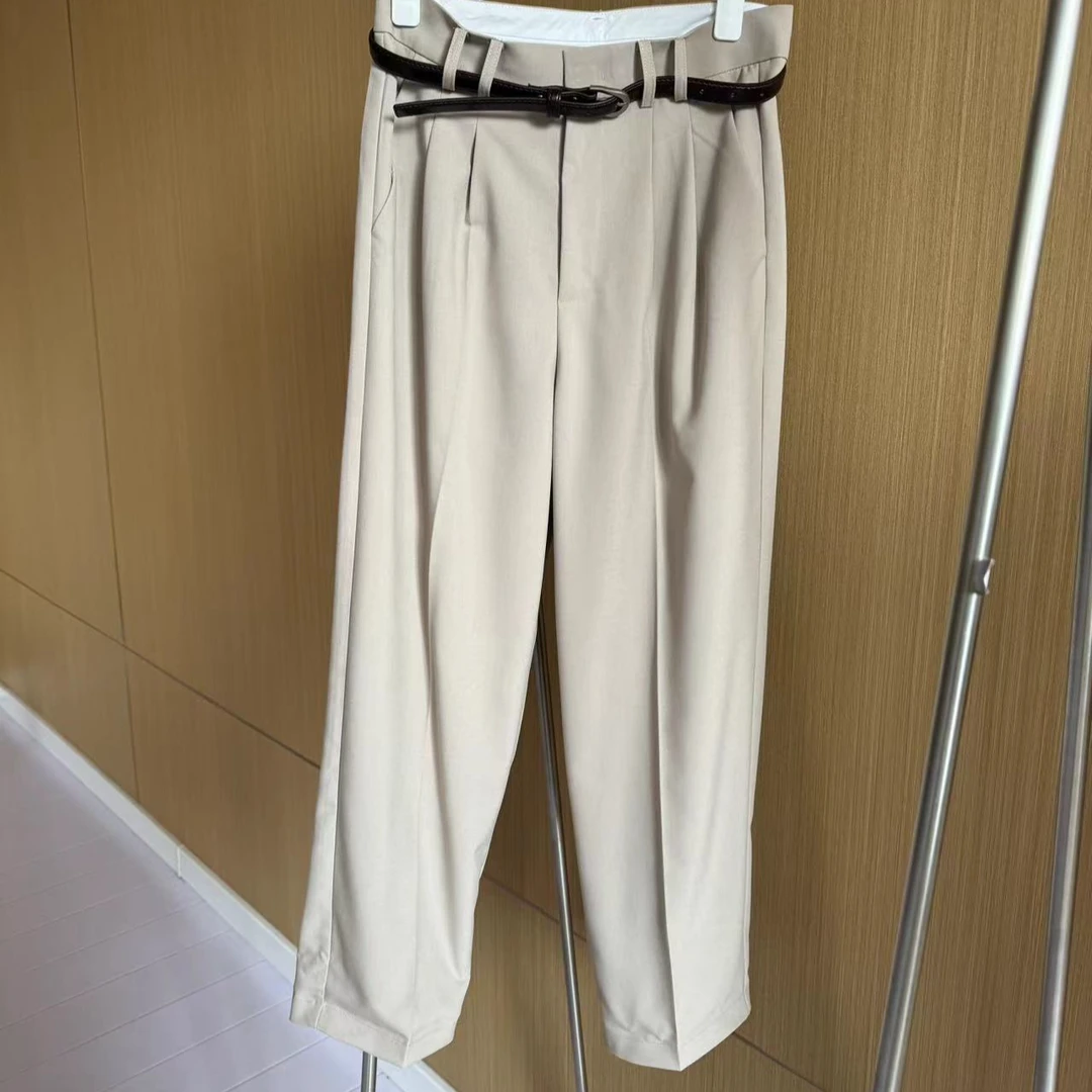 【程发发】(尘圆）西装裤8073