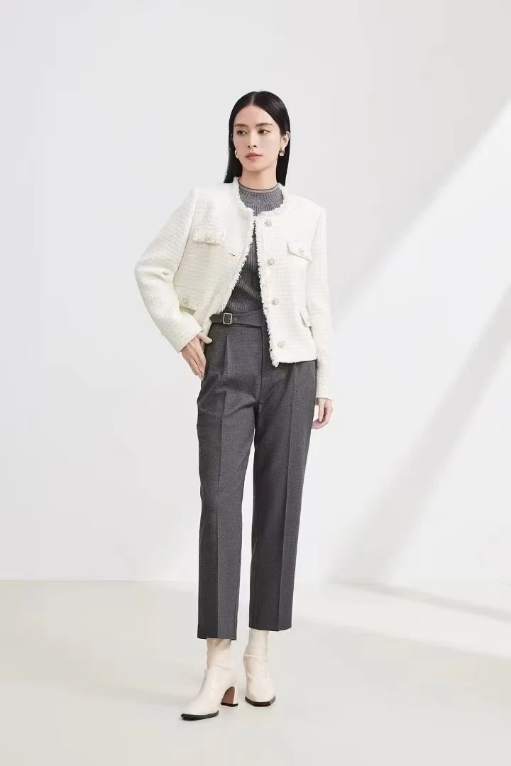 迪图DITTO 简约休闲小脚长裤218