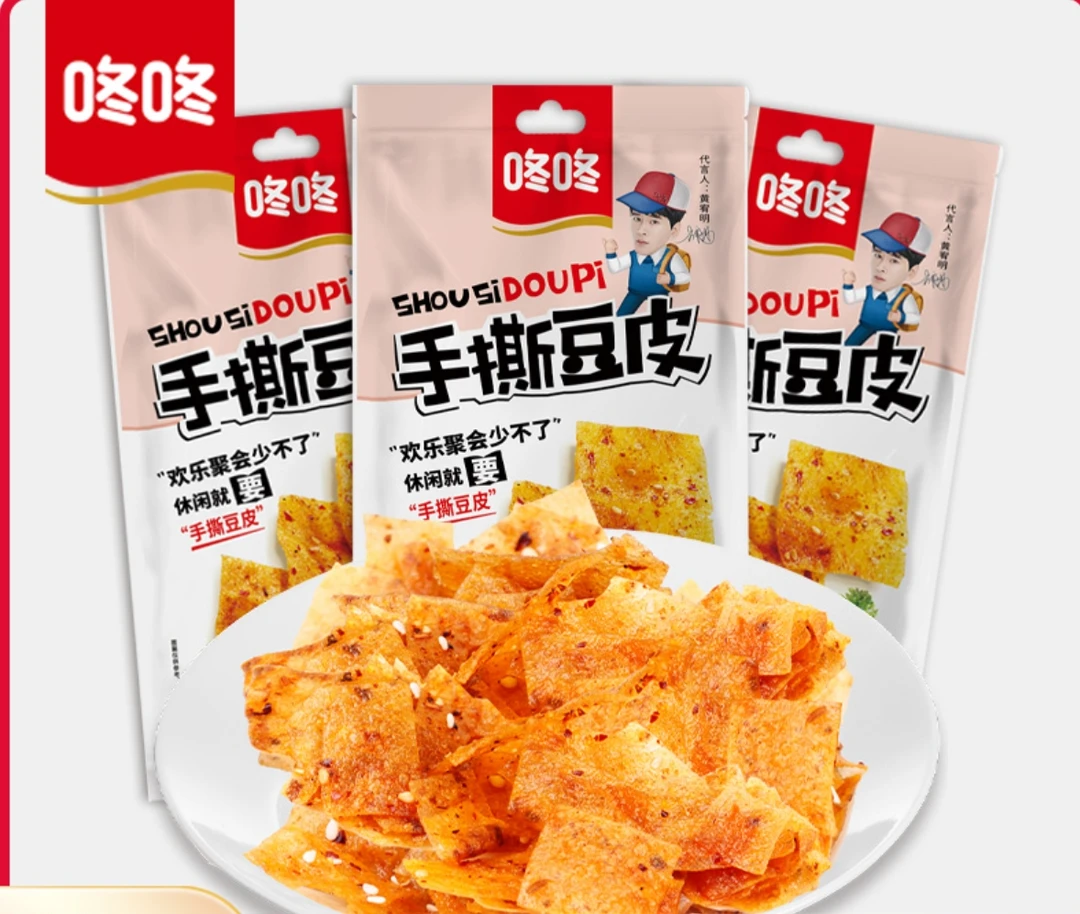咚咚65g手撕豆皮