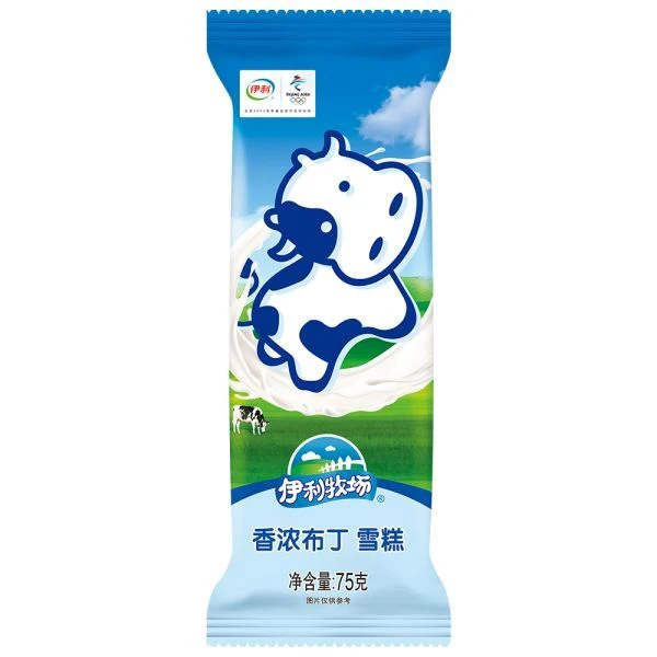 伊利牧场香浓布丁雪糕75g/支