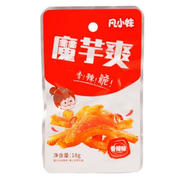【凡小妹】凡小妹魔芋素毛肚【香辣味】18g/包