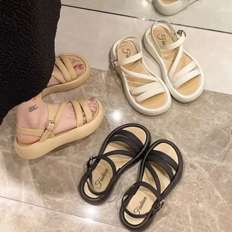 2025新款8818凉鞋夏季百搭时尚外穿小香风女鞋