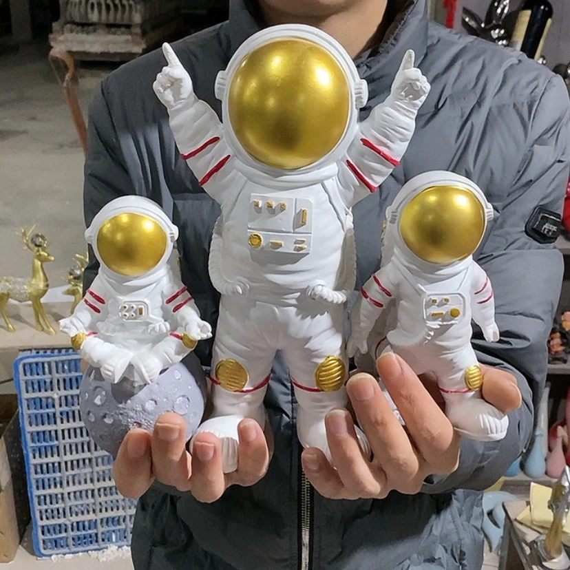 【闪购商品】密胺摆件宇航员三件套