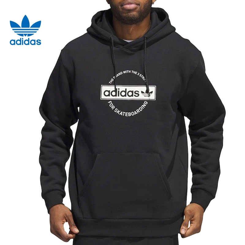 预adidas阿迪达斯三叶草男装上衣ACTION SPORTS休闲卫衣IJ0961