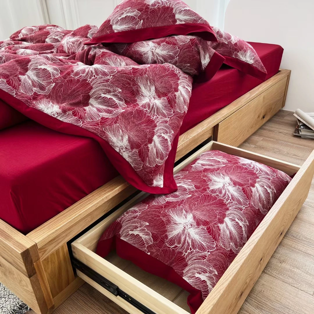 双层纱春夏新品四件套