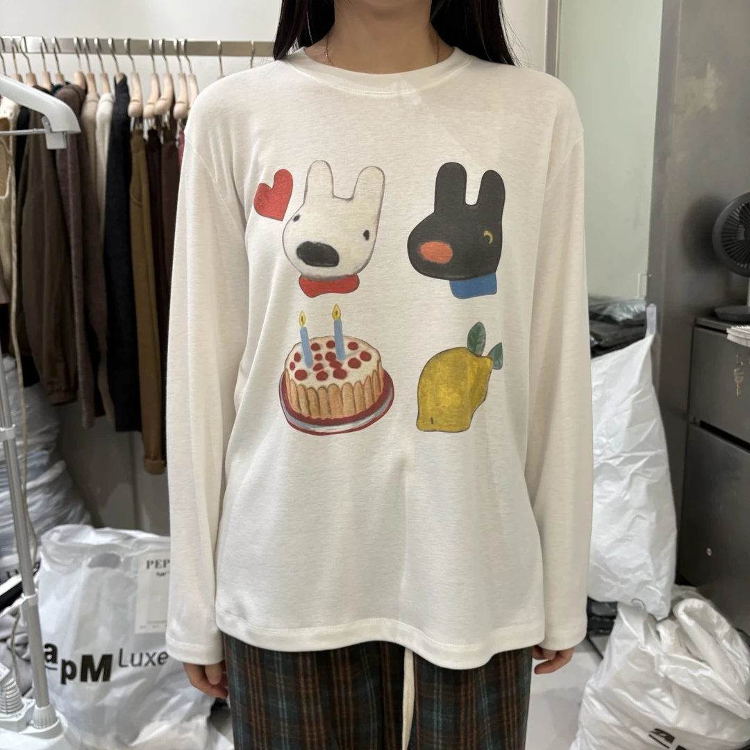 【非凡领域】韩国东大门正品/NO退/PEPPER/狗/蛋糕//112721