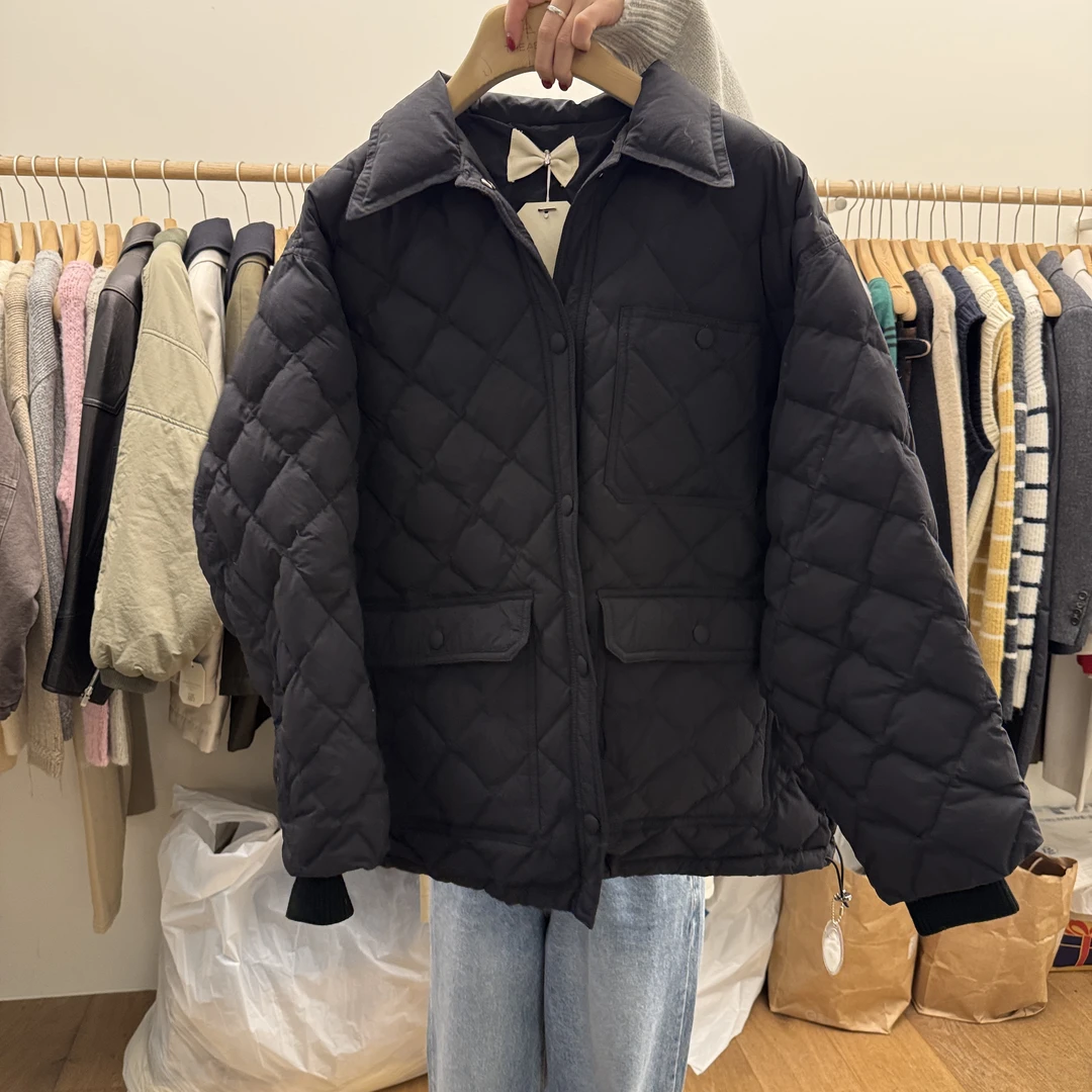 【非凡领域】韩国东大门正品/NO退/TA/the able/菱格外套/4102111