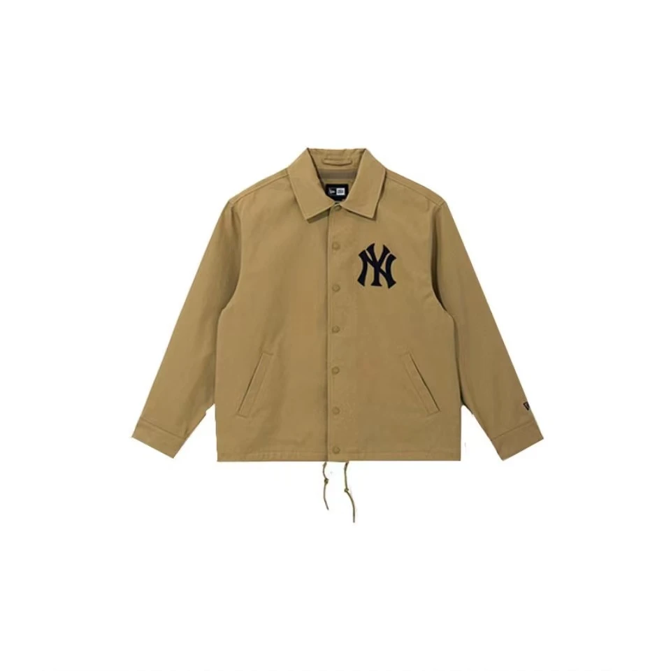 清13086587 纽约洋基队纯色翻领长袖夹克外套292