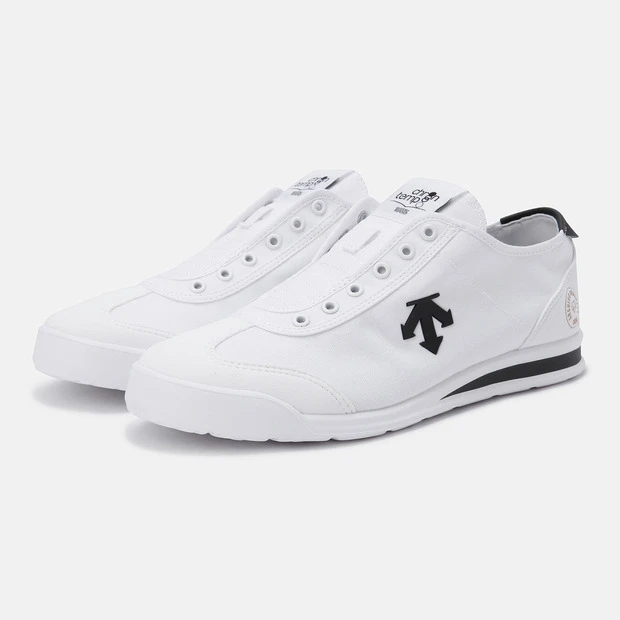 DESCENTE/迪桑特CronTempo一脚蹬鞋男女同款帆布低帮百搭百搭鞋子