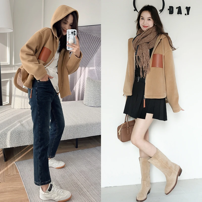 【现货】美洋MEIYANG晚枫防风外套【硬核防风系列】蓄热锁温连帽卫衣