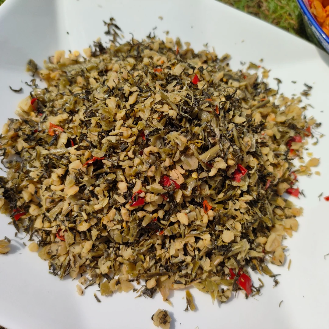 湖南农家自制萝卜盐菜开胃下饭菜外婆菜500g/瓶