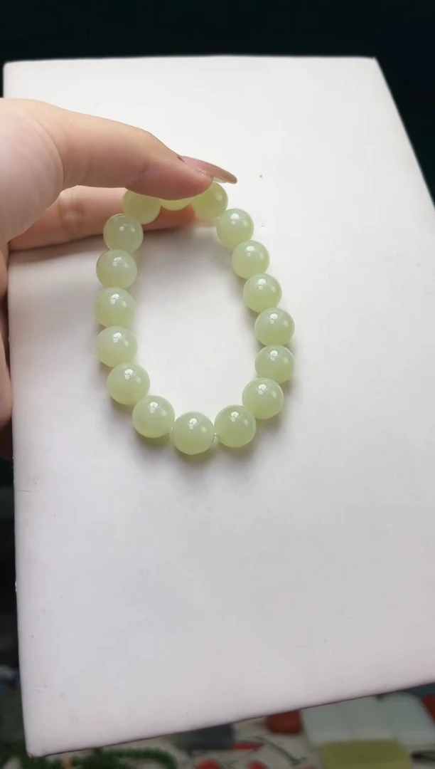 【闪购商品】和田玉手串未镶嵌手串卡11+