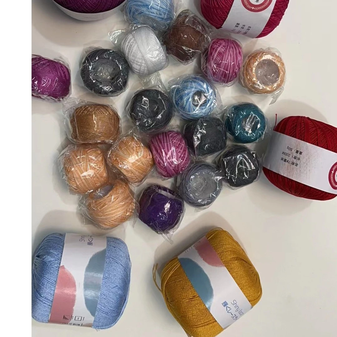 高捻蕾丝线，亚麻线 羊绒羊毛马海毛手编棉线围巾帽子毛衣