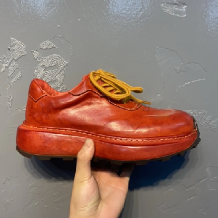 老熊做鞋《TL12版游艇》欧美风格重工水洗舒适透气休闲柔软男鞋