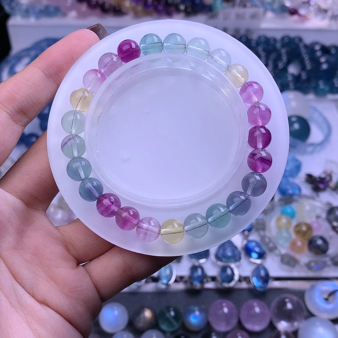 水晶手链未镶嵌多样性