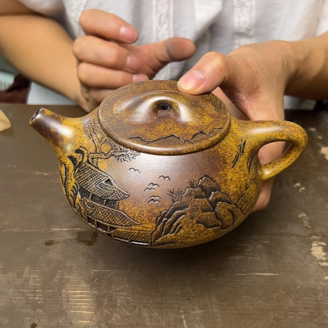 【闪购商品】紫砂茶壶宜兴原矿早期紫砂壶