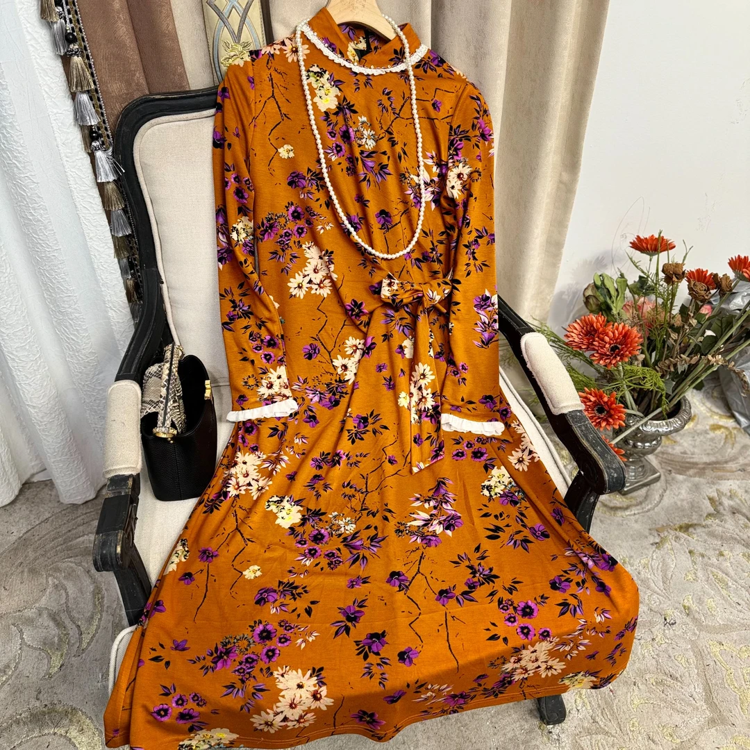 【多米拉】18124连衣裙显瘦气质夏季收腰