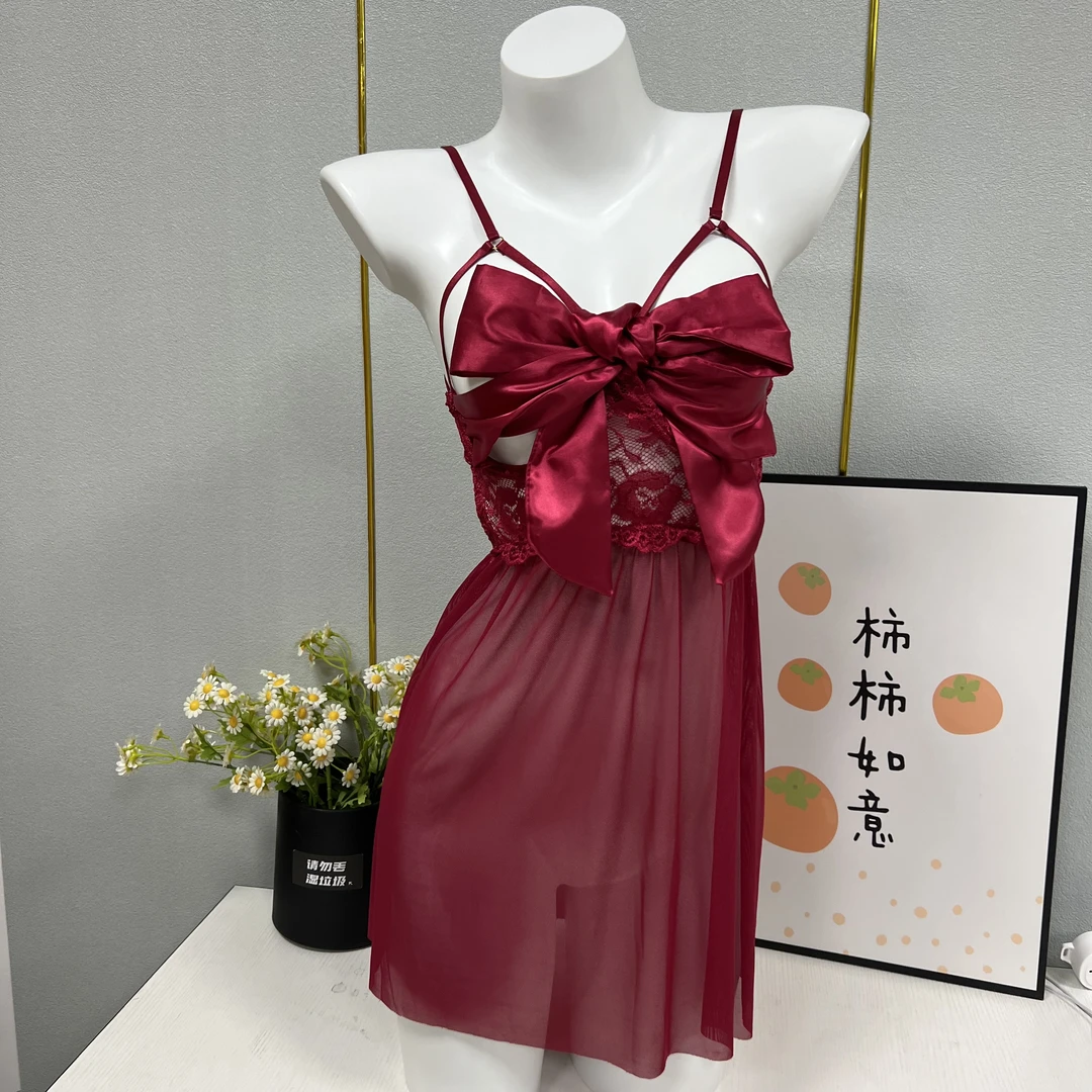 网红睡衣薄款冰丝新款爆款吊带蕾丝夏款通用居家服女士轻奢