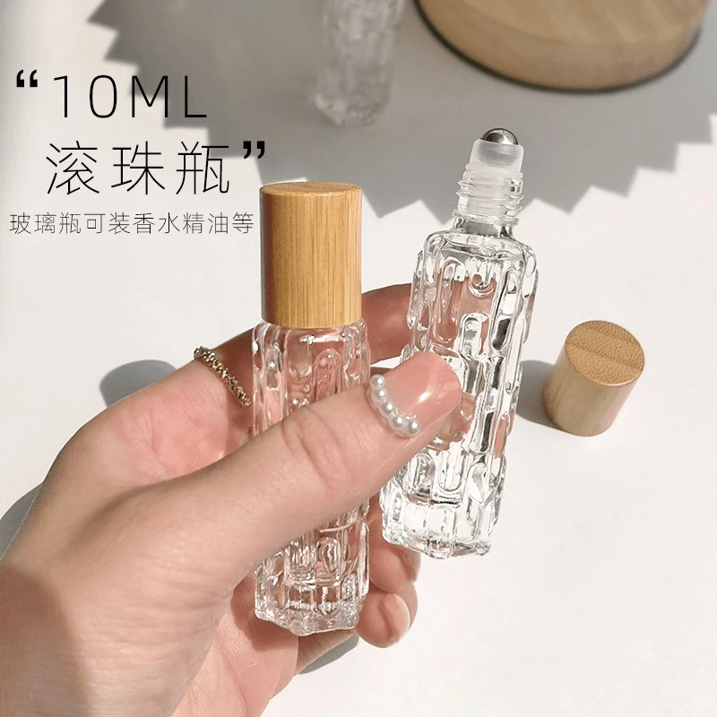 水波纹分装瓶便携式香水空瓶按压空瓶高颜值按压喷雾分装瓶