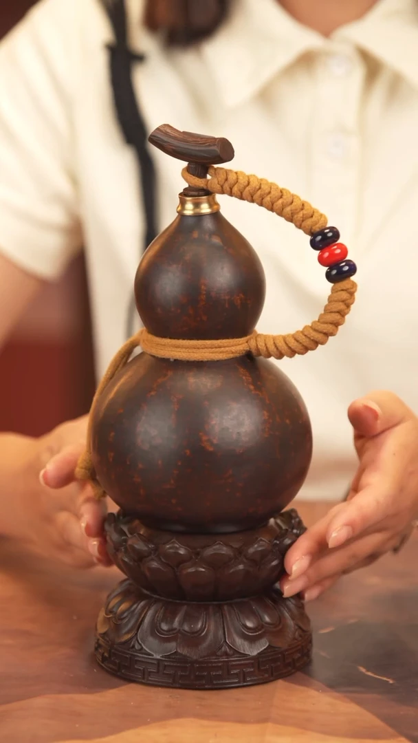 【闪购商品】500大漆酒葫芦一物一拍