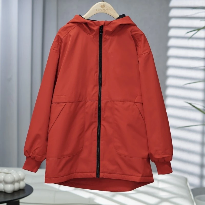 一路童行  A582  大系列 童装 冬款中大童加绒外套 671161520