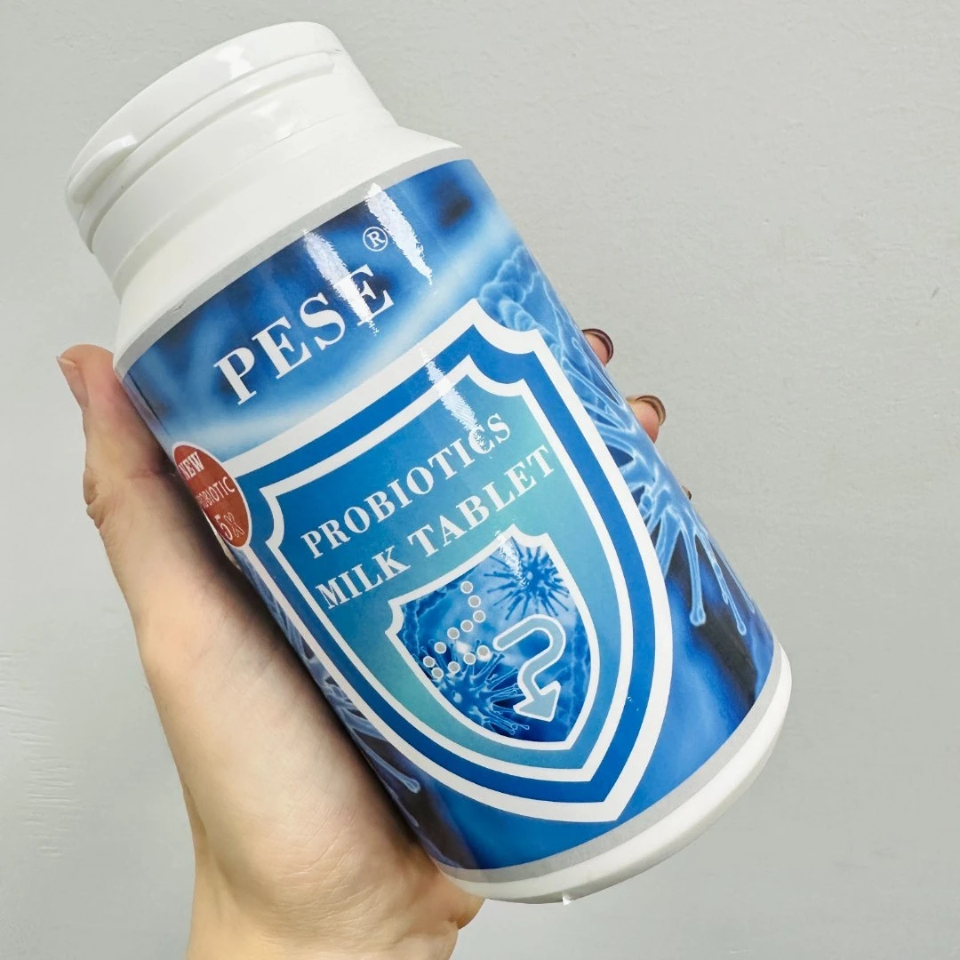 泰国PESE咀嚼片成人儿童通用压片糖果零食1000粒/瓶