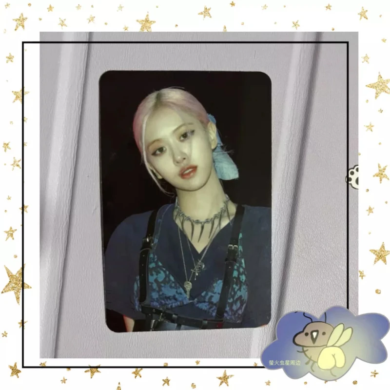 现货 包邮BLACKPINK五周年小卡 rose小卡 限量绝版lsg肉小卡