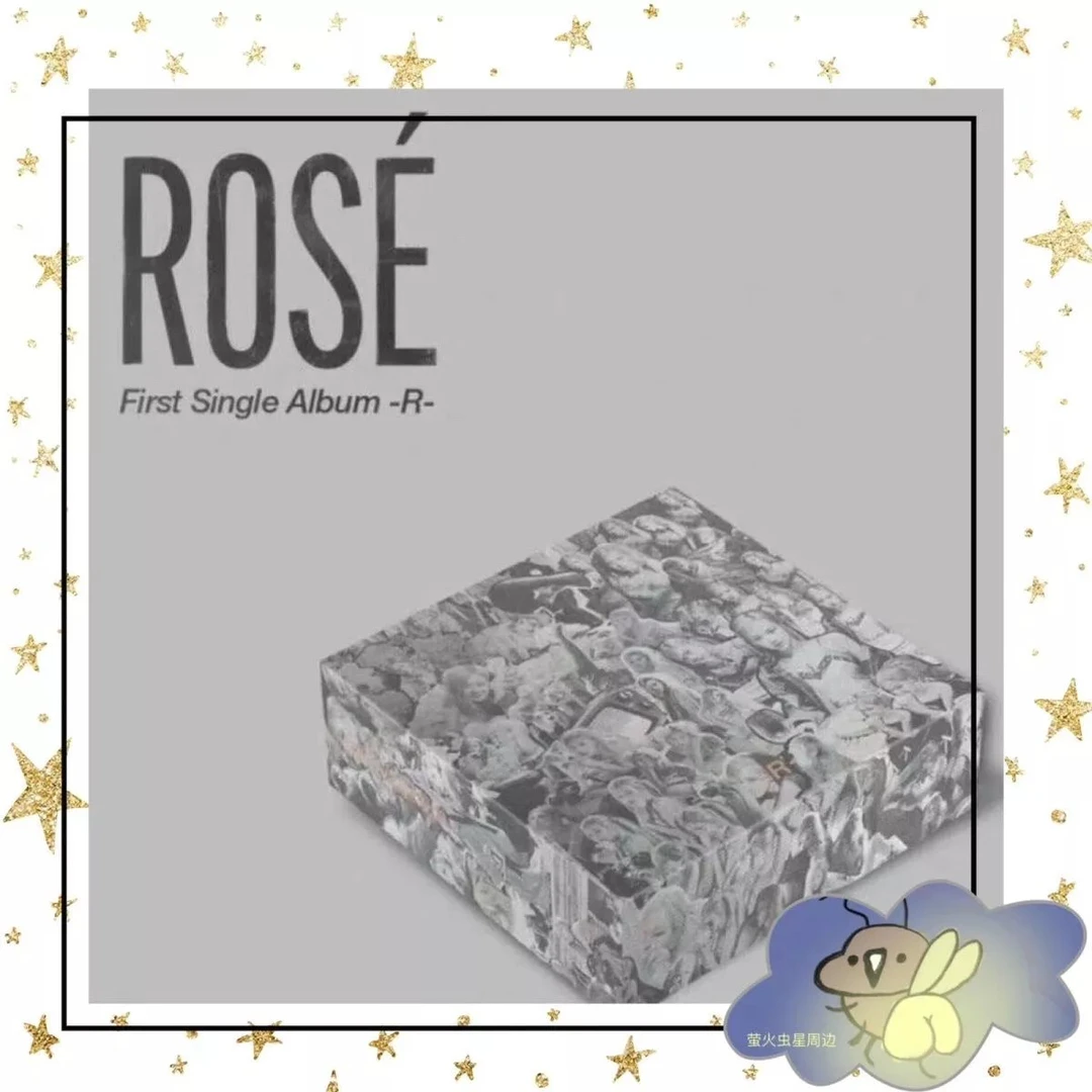 BLACKPINK ROSE 朴彩英专辑 SOLO专辑 Rosé R kit版 rolo小卡