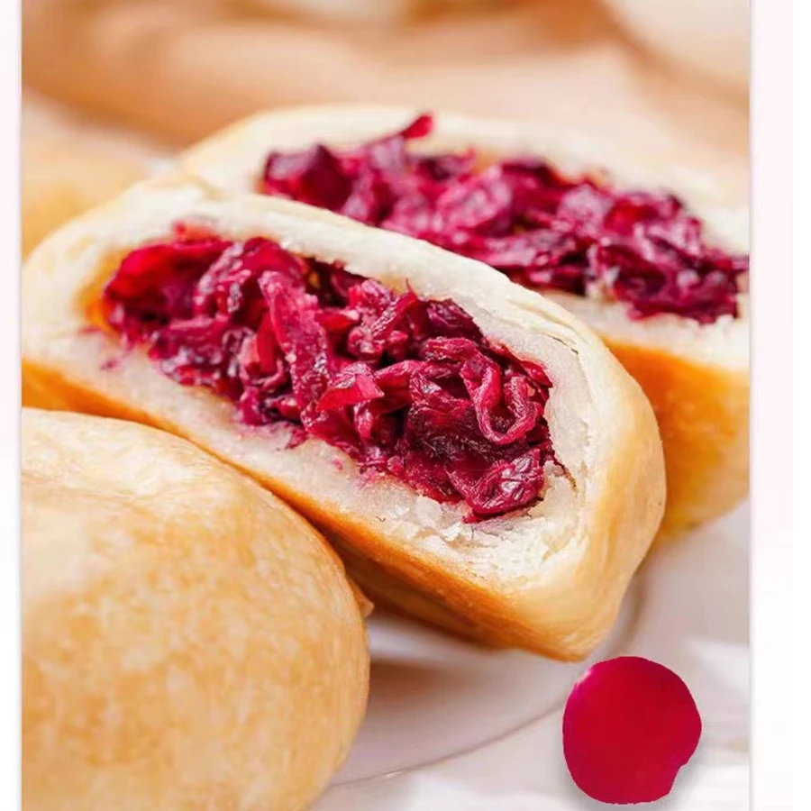 云南传统特产鲜花饼早餐下午茶送礼小点心酥软香甜25g礼盒装