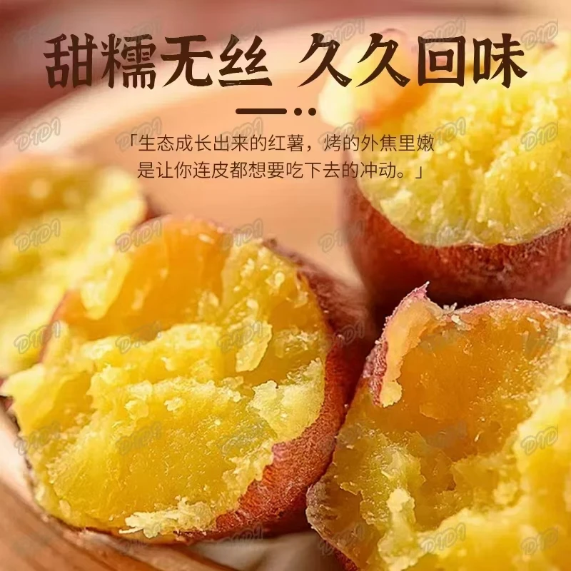 【板栗红薯】陕西正宗沙地现挖新鲜番薯自家种植干面粉甜