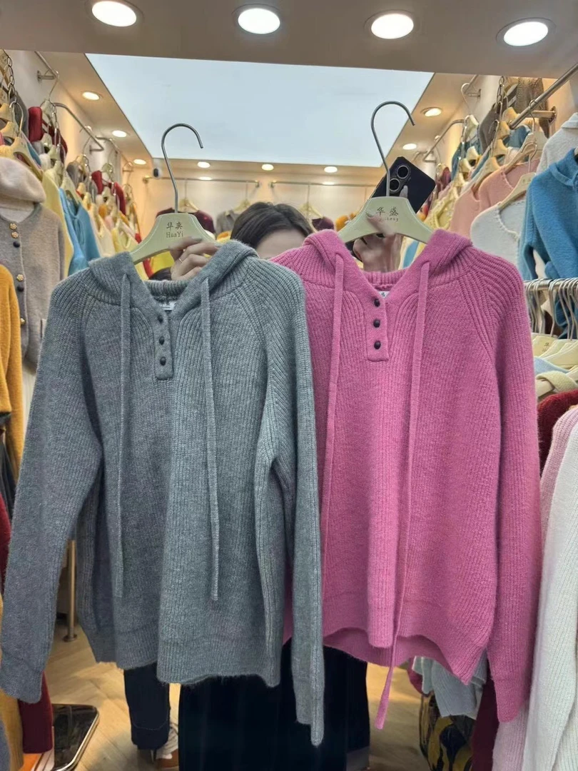 简约带帽毛衣（没有运费险）