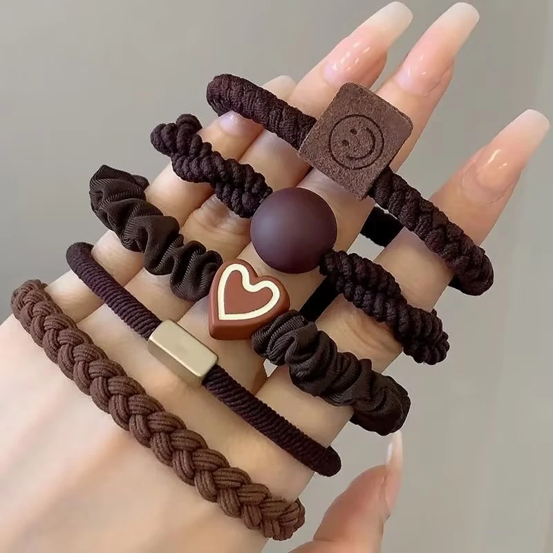 时尚头绳耐用发饰可爱甜美头绳发圈女2025年新款扎头发皮筋松弛感